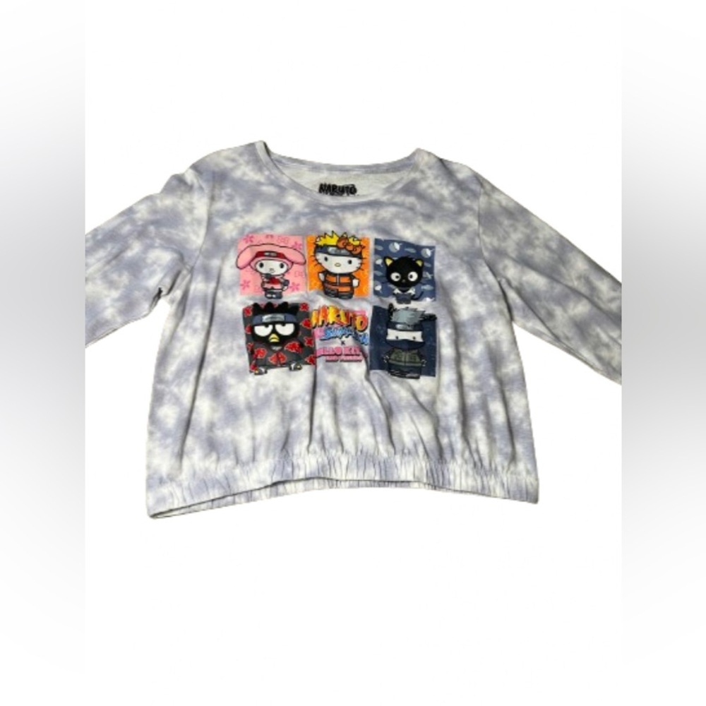 NARUTO SHIPPUDEN X HELLO KITTY AND FRIENDS long sleeve shirt